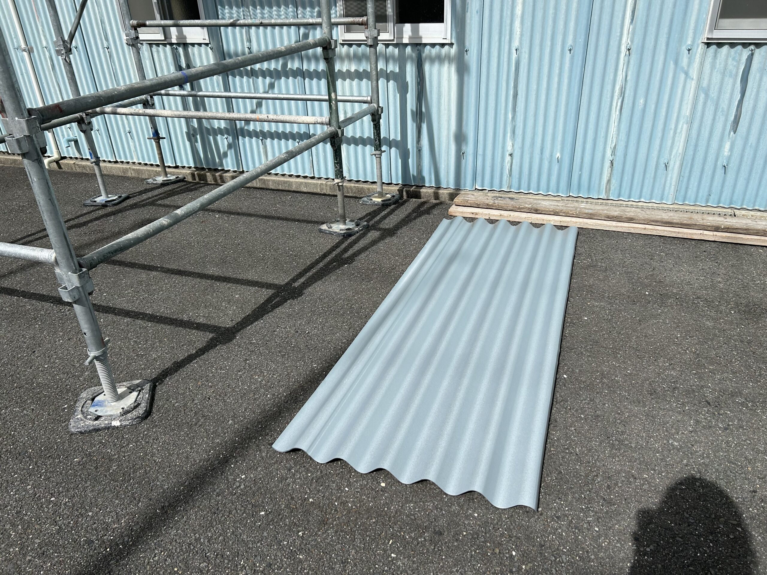 工場の雨漏り