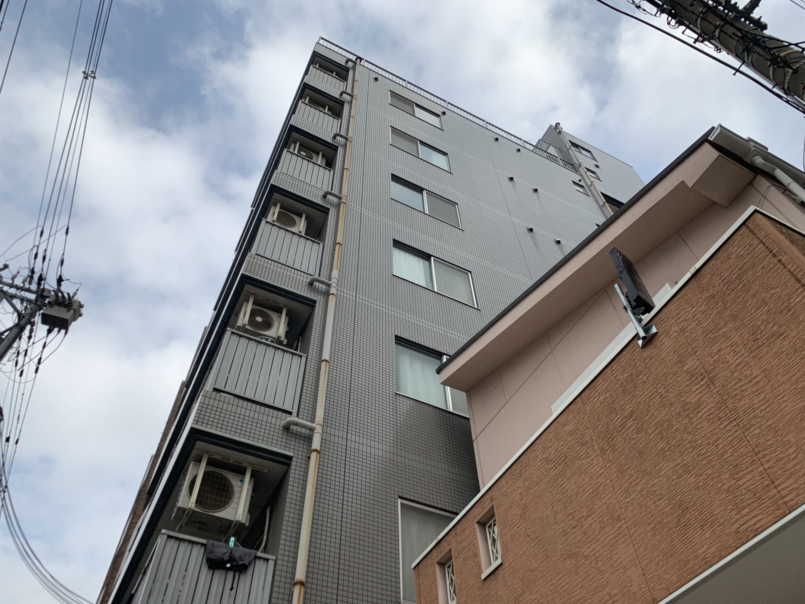 マンションで雨漏り