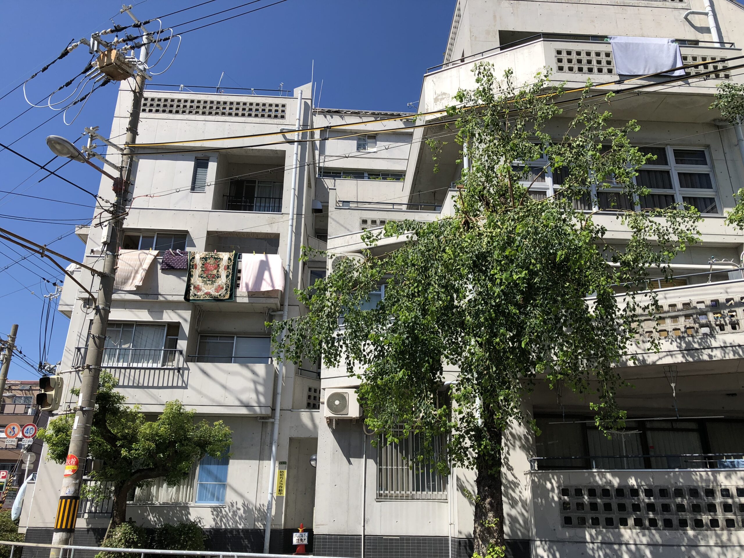 マンションで雨漏り